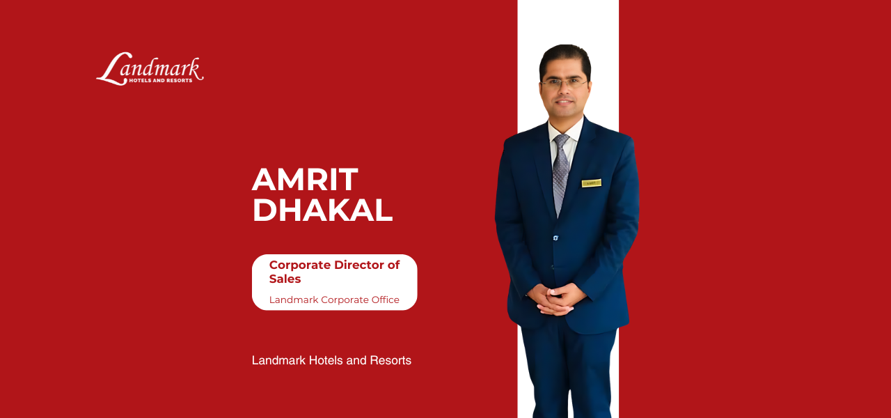 Introducing the New Corporate Director of Sales at the Landmark Hotels and Resorts.